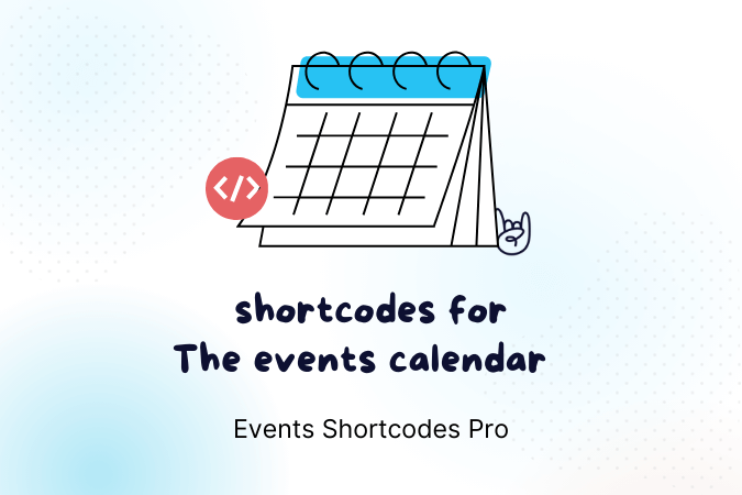 The Events Calendar Shortcodes